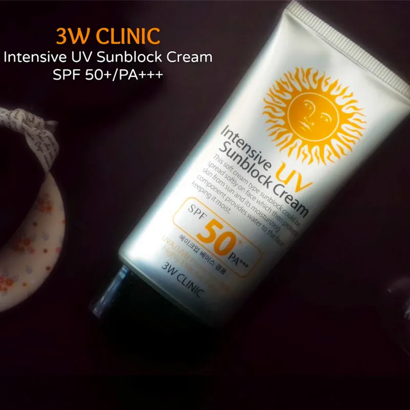 3W Clinic Intensive UV Sunblock Cream – 70ml